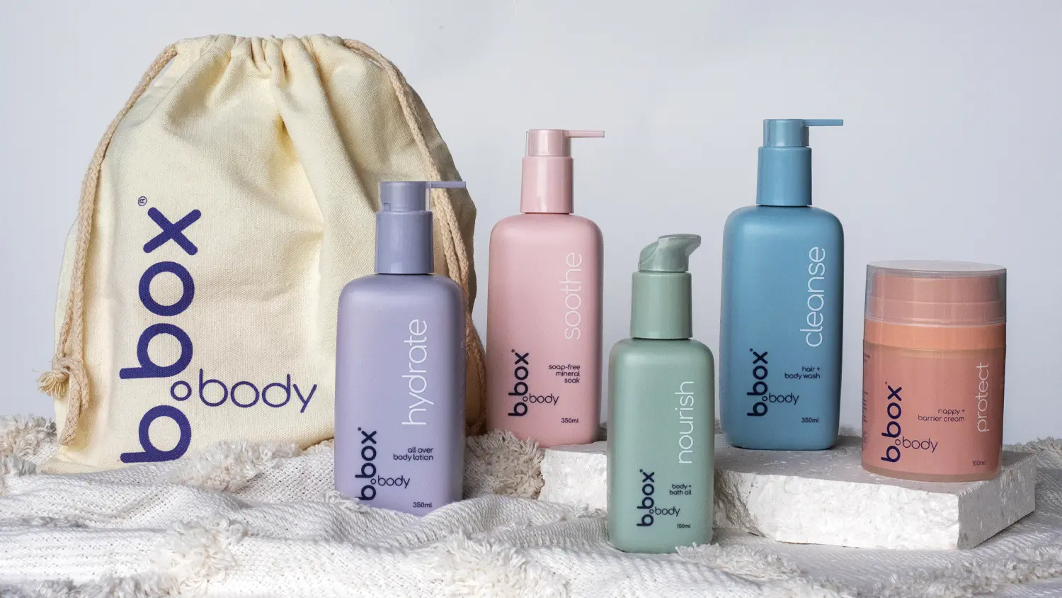 Product range showcasing the cohesive design language across different product types