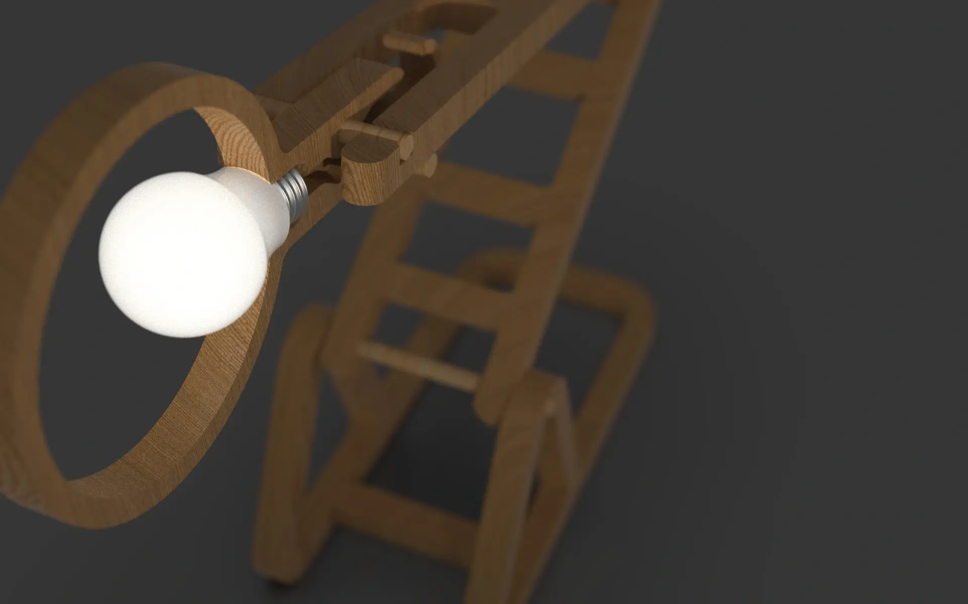 CNC Lamp Design